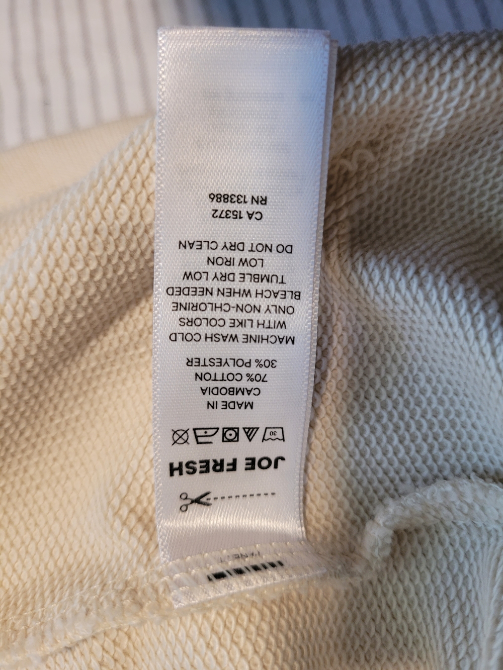 Joe Fresh Cream Button-Front Utility Jacket - Picture 8 of 9